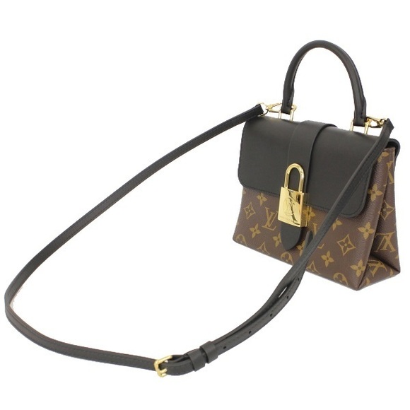 Louis Vuitton Locky BB Monogram Noir Shoulder Bag Brown Black - Picture 2 of 2